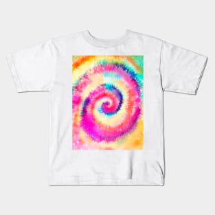 tie dye style Kids T-Shirt